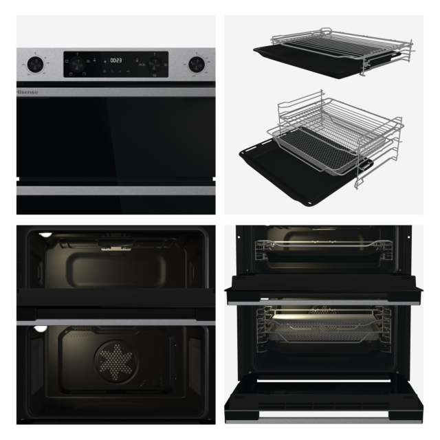 Hisense BUD714221CX Built Under Electric Double Oven