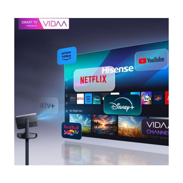 Hisense C2TUK Ultra Smart 4K Mini Laser Projector