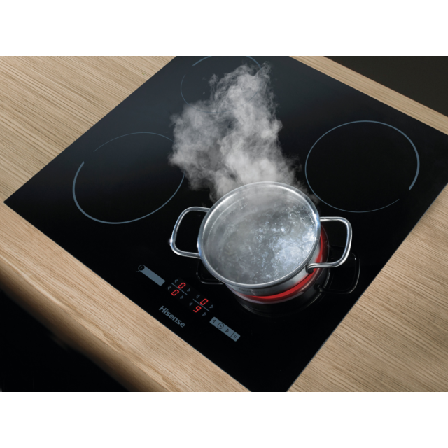 Hisense E6431C 59.5cm Ceramic Hob - Black