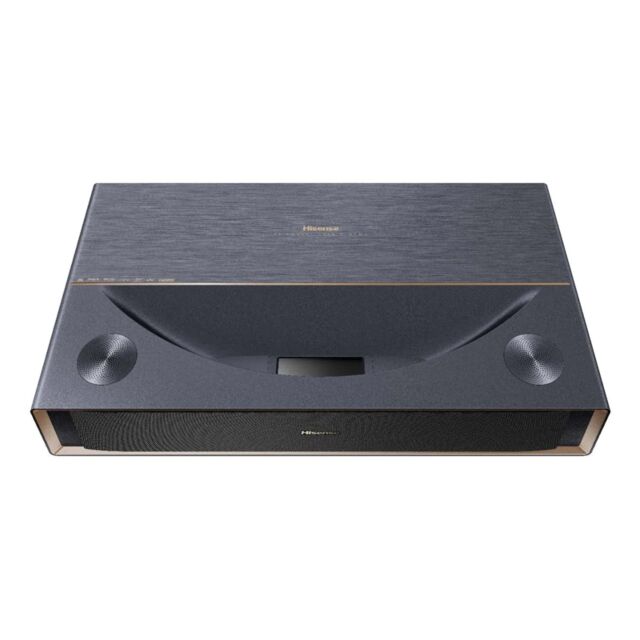 Hisense PT1UK 4K Smart Ultra Short Throw Laser Cinema Projector With Dolby Atmos