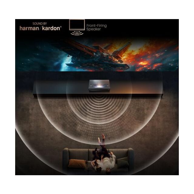 Hisense PX3-PRO 4K Smart Ultra Short Throw Laser Cinema Projector With Dolby Atmos