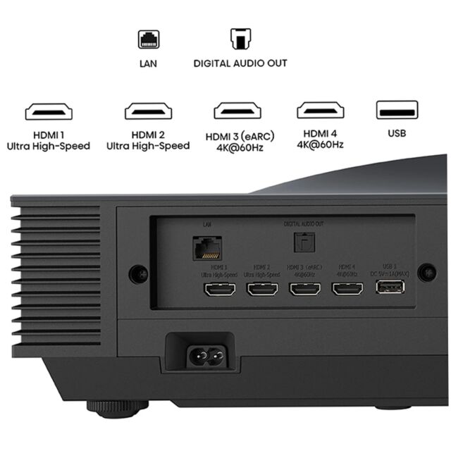 Hisense PX4-PRO 4K Smart Ultra Short Throw Laser Cinema Projector