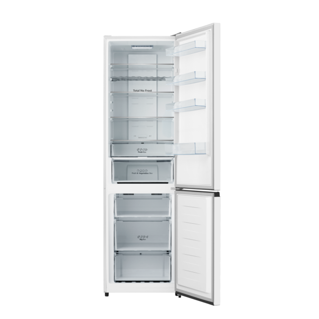 Hisense RB435N4BWE 59.5cm 60/40 Total No Frost Fridge Freezer - White