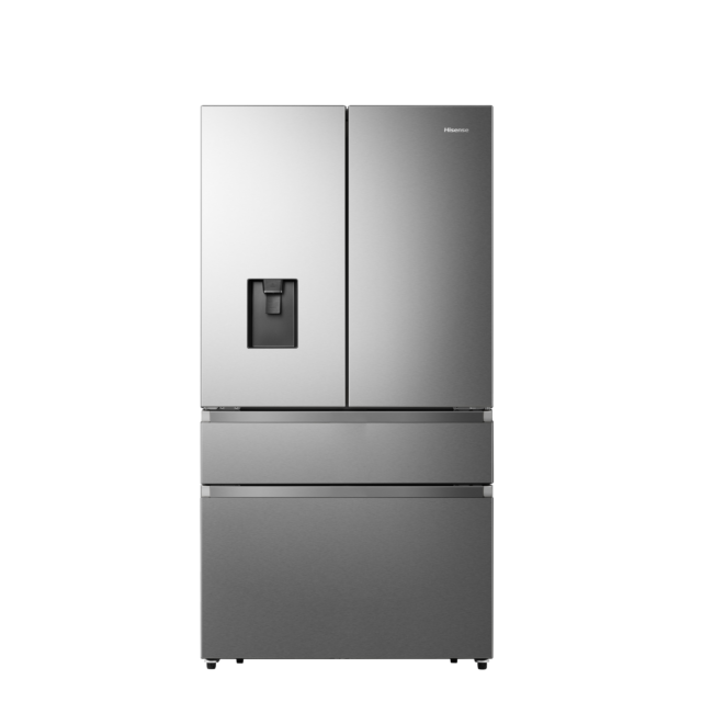 Hisense RF749N4SWSE 91.4cm American Style Fridge Freezer - Stainless Steel