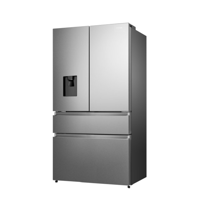 Hisense RF749N4SWSE 91.4cm American Style Fridge Freezer - Stainless Steel