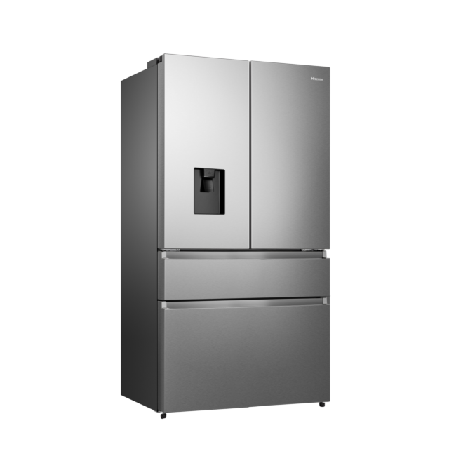 Hisense RF749N4SWSE 91.4cm American Style Fridge Freezer - Stainless Steel