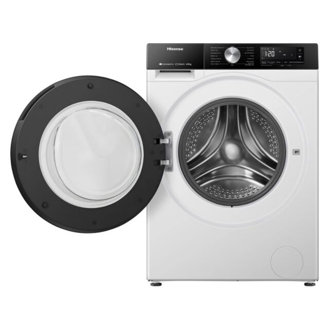 Hisense WD3S8043BW3 WiFi-enabled 8kg/5kg 1400 Spin Washer Dryer - White
