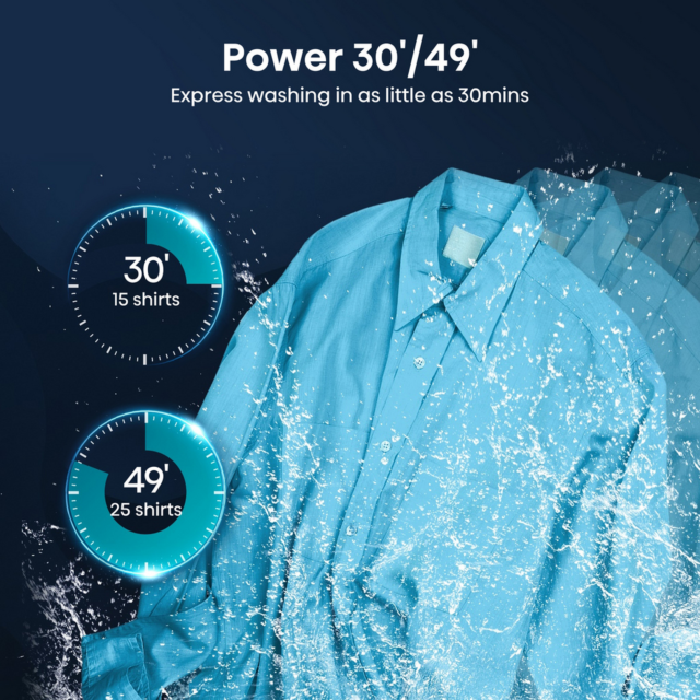 Hisense WF1Q8041BW 8kg Steam Wash Washer 1400 RPM