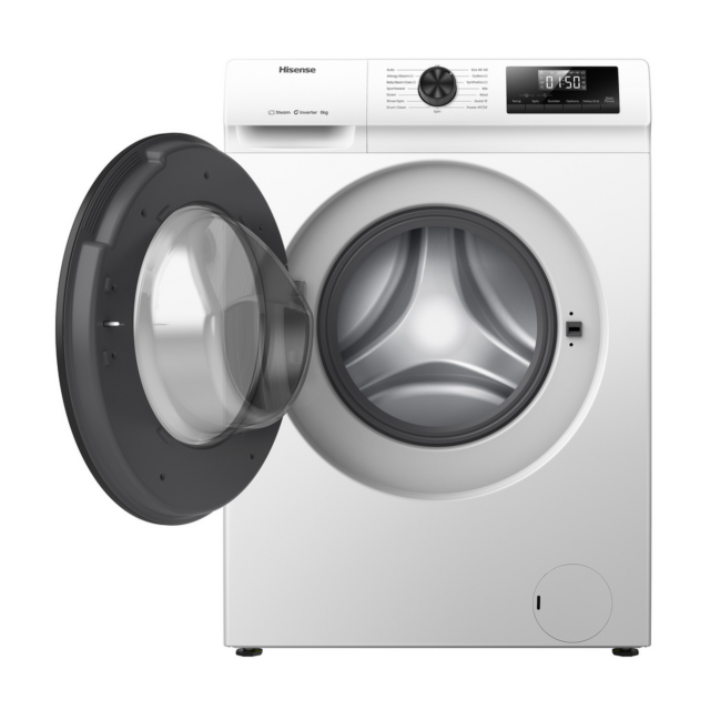 Hisense WF1Q8041BW 8kg Steam Wash Washer 1400 RPM