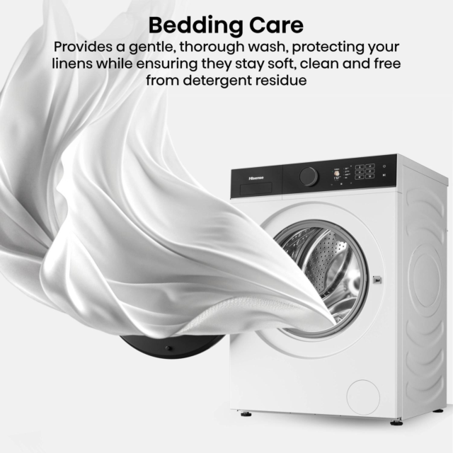 Hisense WF5I9043BWFS 9kg 1400 Spin Washing Machine