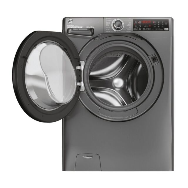 Hoover H3WPS4106TAMBR 10kg, 1400 Spin Washing Machine - Graphite