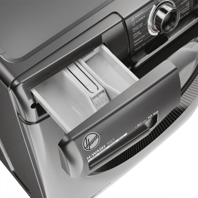 Hoover H3WPS4106TAMBR 10kg, 1400 Spin Washing Machine - Graphite