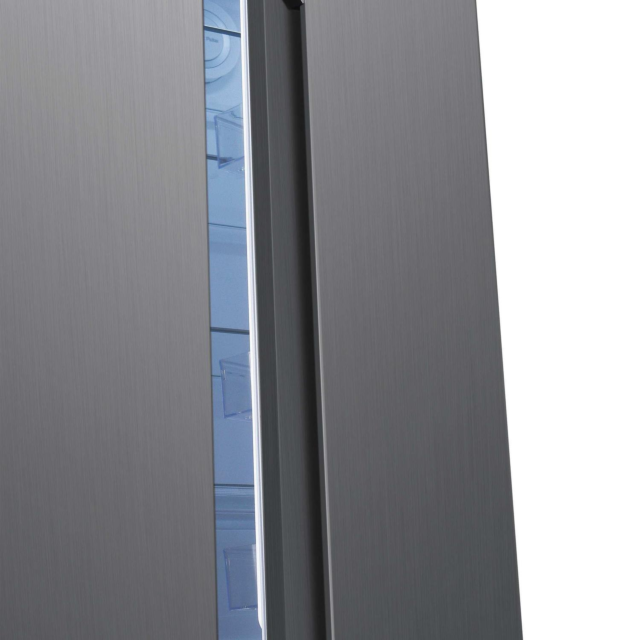 Hoover HHSBSO-6174XK-1 91cm 60/40 Frost Free American Fridge Freezer - Stainless Steel