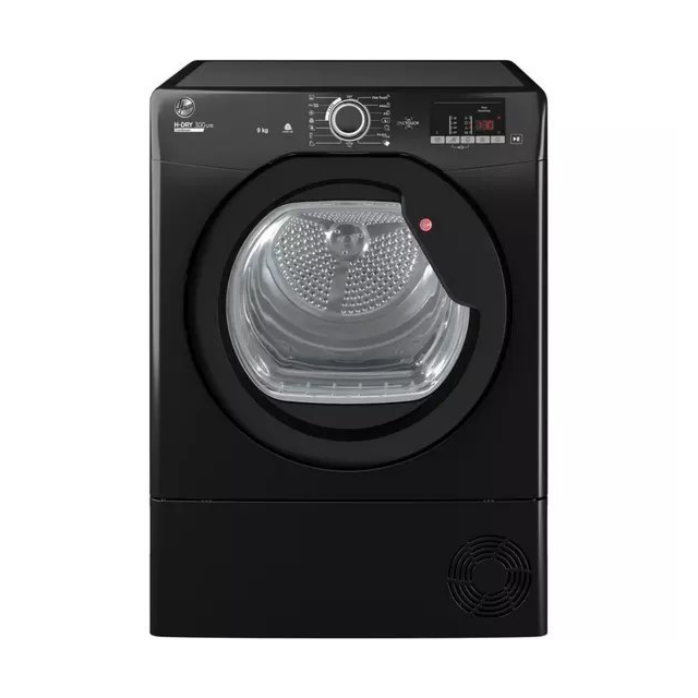 Hoover HLE C9DGB HLEC9DGB-80 9kg Tumble Dryer - Black