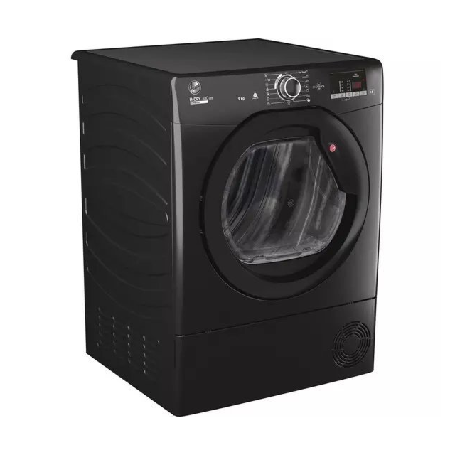 Hoover HLE C9DGB HLEC9DGB-80 9kg Tumble Dryer - Black