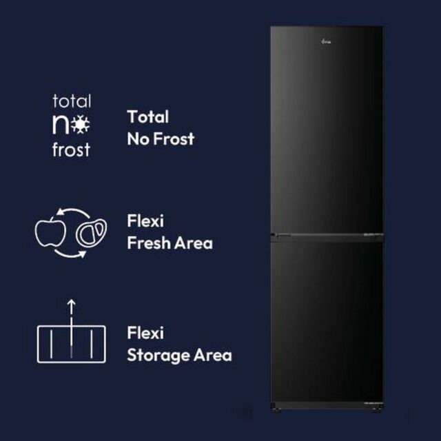 Hoover HONCQ3T518ENTK Total No Frost Fridge Freezer - Black