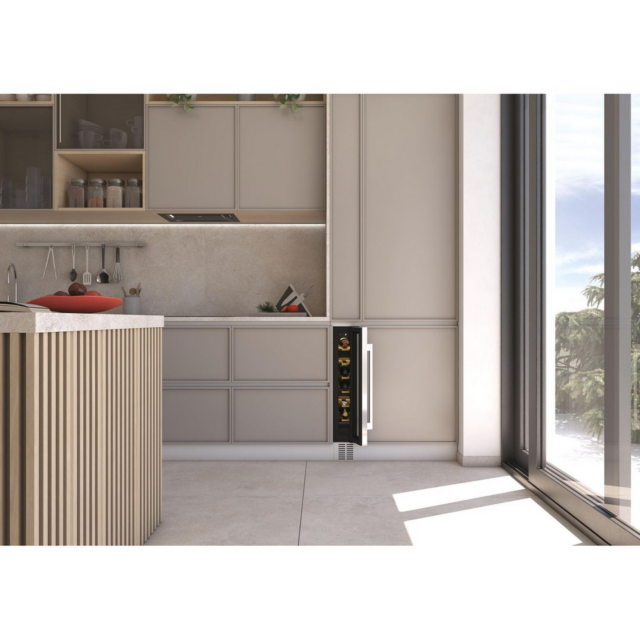 Hoover HWCB15UK/1 14.5cm Built-In Wine Cooler Black