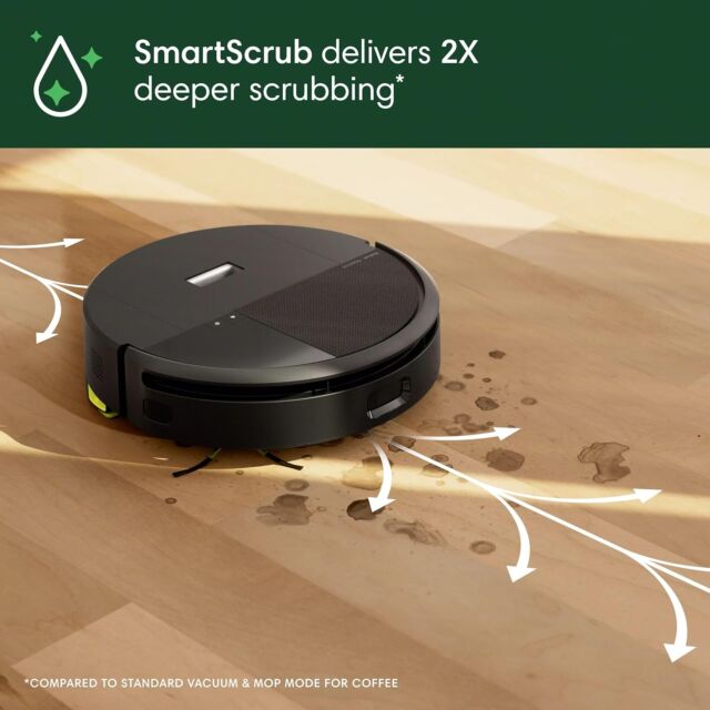 iRobot ROOMBA 205B Dust Compactor Combo Robot - Black