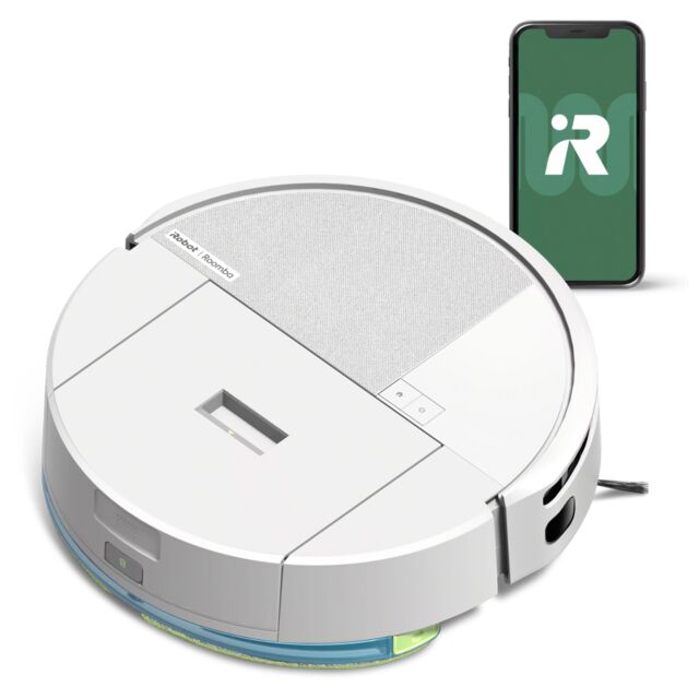 iRobot ROOMBA 205 Dust Compactor Combo Robot - White