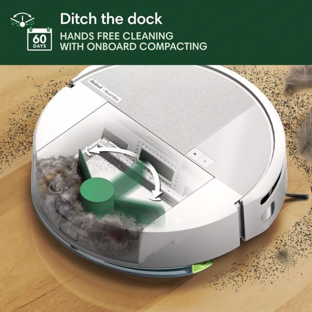 iRobot ROOMBA 205 Dust Compactor Combo Robot - White