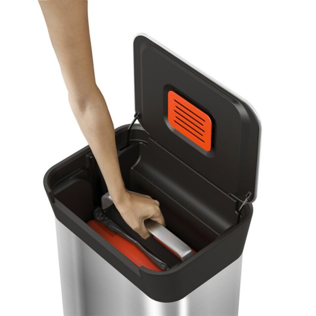 Joseph Joseph 30030 STAINLESS STEEL Titan 30L Stainless-steel Trash Compactor