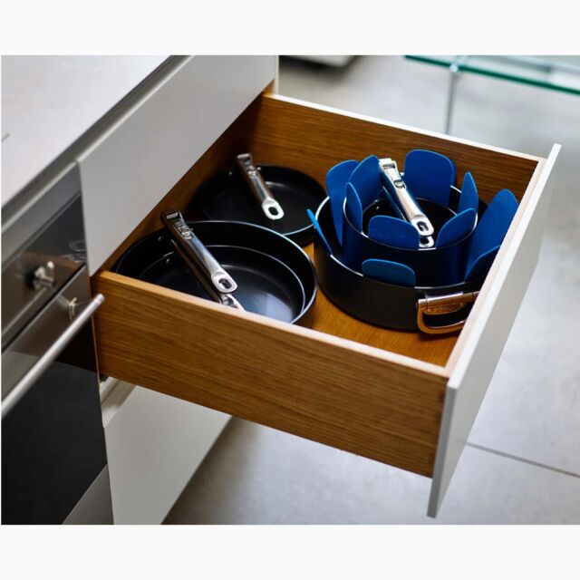 Joseph Joseph 45086 Space™ Non-Stick 6 Piece Cookware Set, Blue