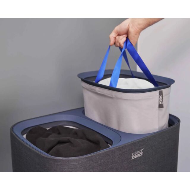 Joseph Joseph 50004 Tota 90L Black Laundry Separation Basket