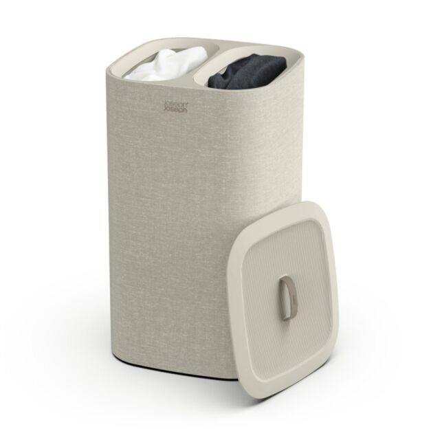 Joseph Joseph 50019 ECRU Tota 60L Ecru Laundry Separation Basket