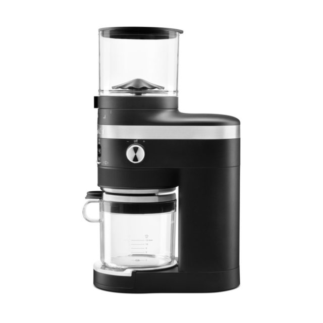 KitchenAid 5KCG8433BBM Artisan Coffee Grinder, Matte Black