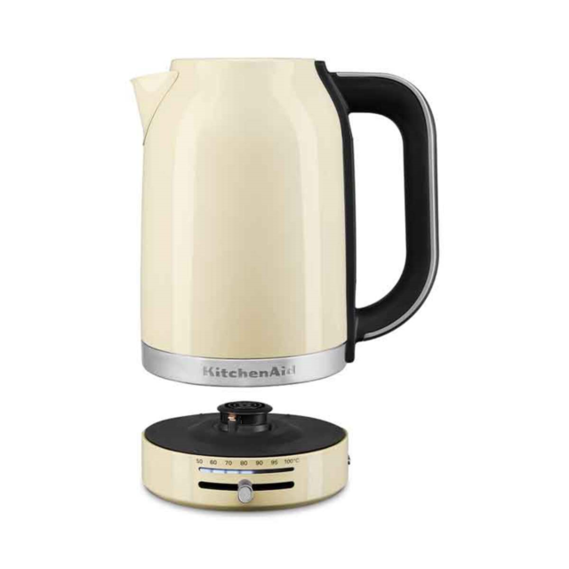 KitchenAid 5KEK1701BAC 1.7L Jug Kettle, Almond Cream