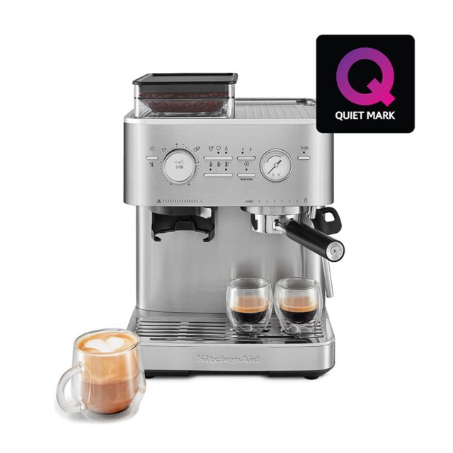 KitchenAid 5KES6551BSX Semi-Automatic Espresso Machine, Stainless Steel