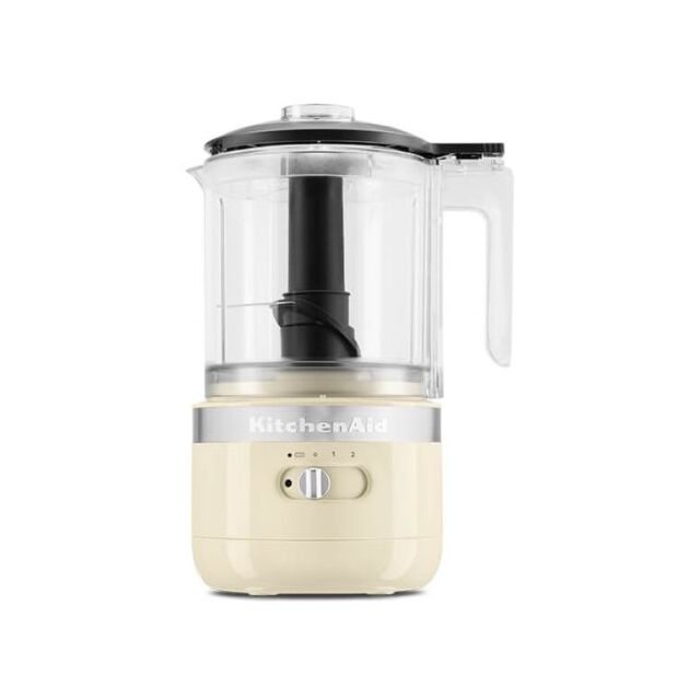 KitchenAid 5KFCB519BAC 1.19L Cordless Food Chopper, Almond Cream