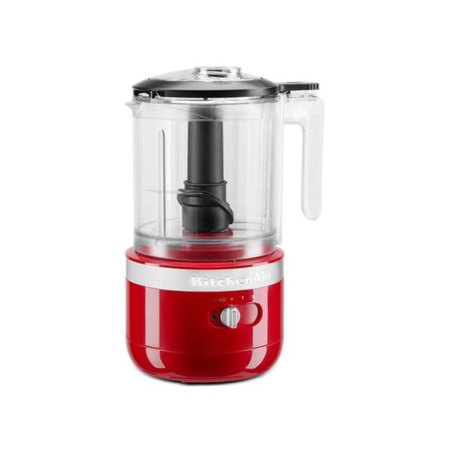 KitchenAid 5KFCB519BER 1.19L Cordless Food Chopper, Empire Red