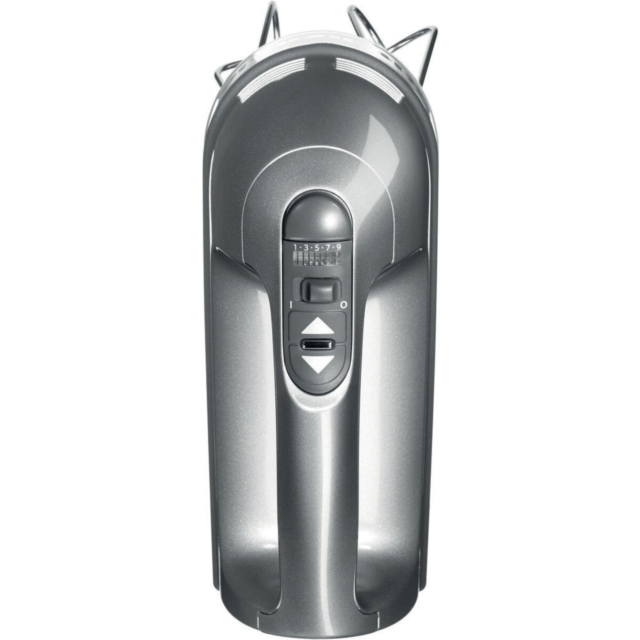 KitchenAid 5KHM9212BCU 9 Speed Hand Mixer, Contour Silver