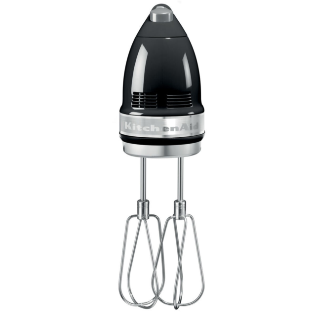 KitchenAid 5KHM9212BOB 9 Speed Hand Mixer, Onyx Black
