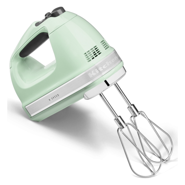 KitchenAid 5KHM9212BPT 9 Speed Hand Mixer, Pistachio
