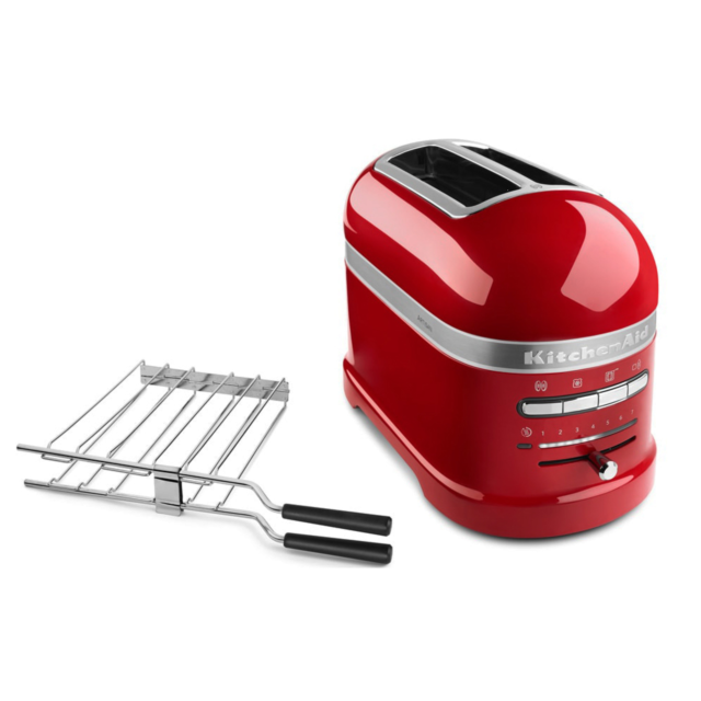 KitchenAid 5KMT2204BER ARTISAN 2-Slot Toaster, Empire Red