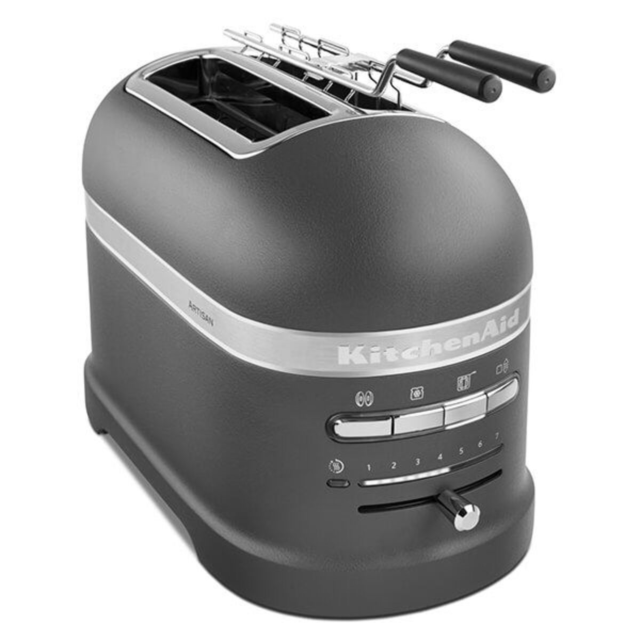 KitchenAid 5KMT2204BGR ARTISAN 2-Slot Toaster, Imperial Grey
