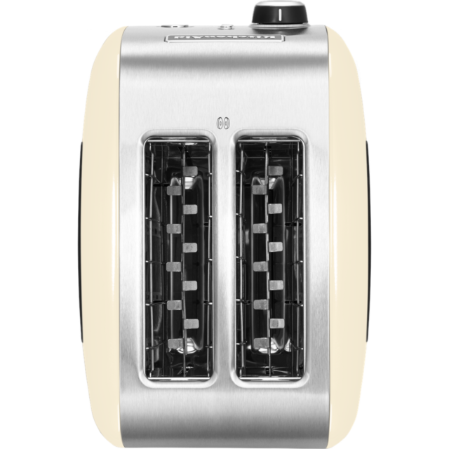 KitchenAid 5KMT221BAC 2 Slice Automatic Toaster, Almond Cream