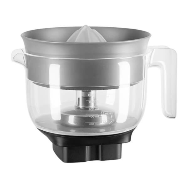 KitchenAid 5KSB4054BBK ARTISAN K400 Blender with Citrus Press, Cast Iron Black