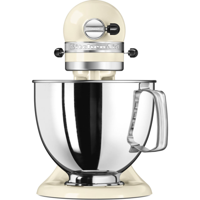 KitchenAid 5KSM125BAC 4.8 Litre ARTISAN Stand Mixer, Almond Cream