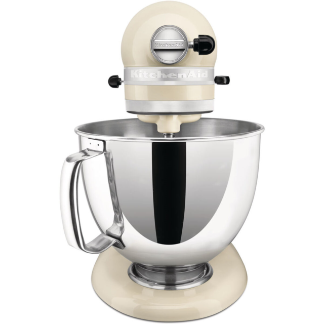 KitchenAid 5KSM175PSBAC 175 ARTISAN 4.8L Tilt-head Stand Mixer, Almond Cream