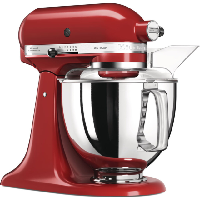 KitchenAid 5KSM175PSBER 175 ARTISAN 4.8L Tilt-head Stand Mixer, Empire Red