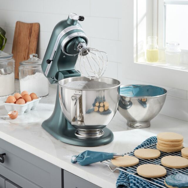 KitchenAid 5KSM175PSBJP 175 Artisan 4.8L Tilt-Head Stand Mixer, Juniper