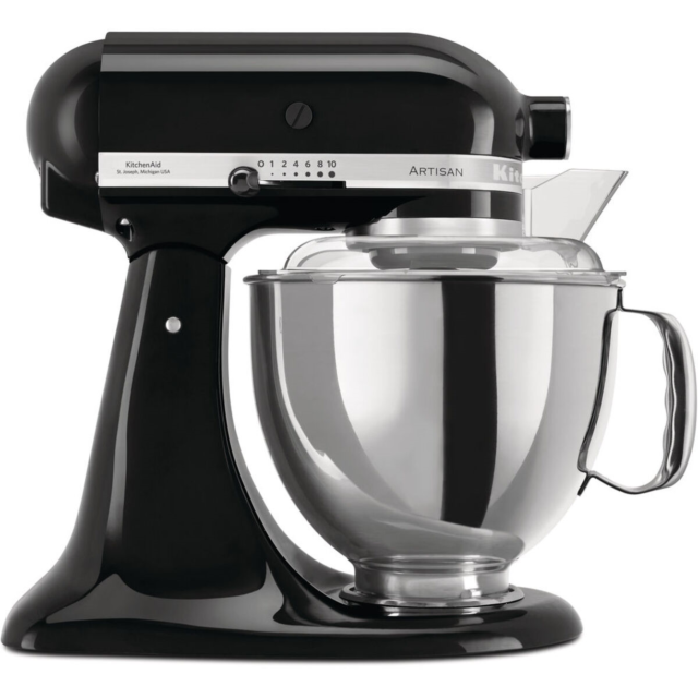 KitchenAid 5KSM175PSBOB 175 ARTISAN 4.8L Tilt-head Stand Mixer, Onyx Black