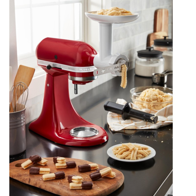 KitchenAid 5KSMFGCA Food Grinder and Cookie Press Attachment