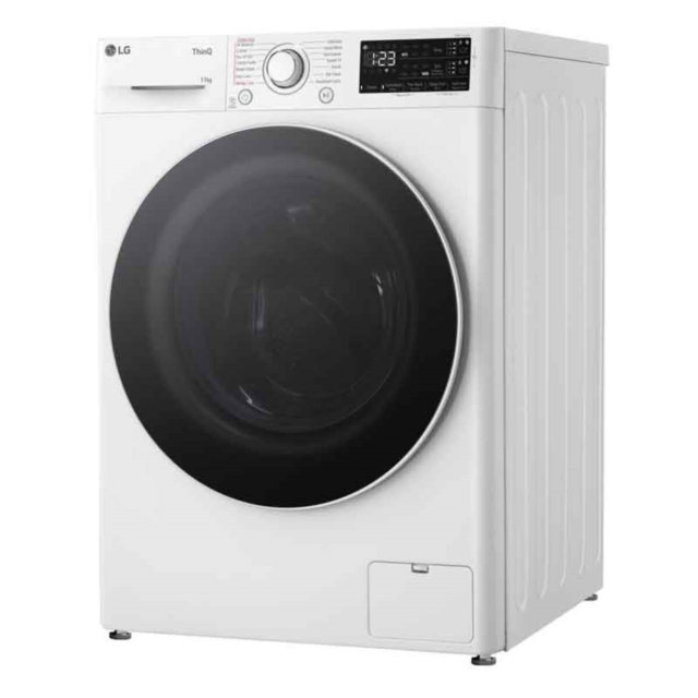 LG F4Y510WBLN1 A Rated 10kg 1400 RPM Washing Machine, White