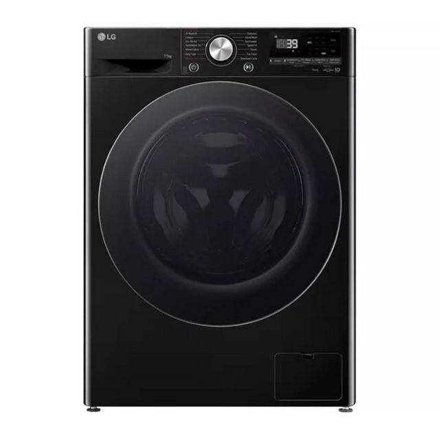 LG F4Y711NCTN1 Series 4 11kg Pro AI Direct Drive Washing Machine - Onyx Black
