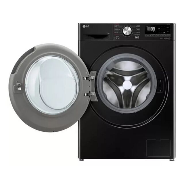 LG F4Y711NCTN1 Series 4 11kg Pro AI Direct Drive Washing Machine - Onyx Black