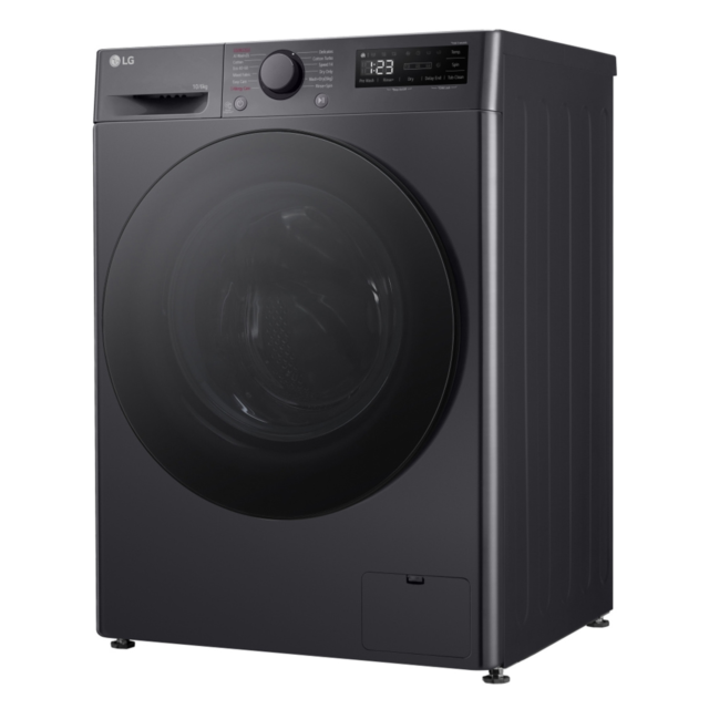 LG FWY606GBLN1 D Rated 10kg / 6kg, 1400 Spin Washer Dryer, Slate